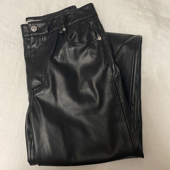Zara Pants - Zara Faux Leather Pant